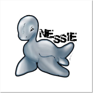 Nessie the Loch Ness Monster Posters and Art